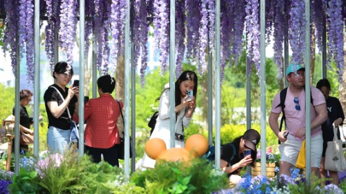 Seoul International Garden Show begins with 111 gardens on display