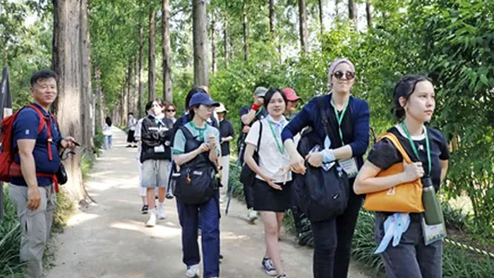 International students bond, reconnect with nature on the Seoul Trail
